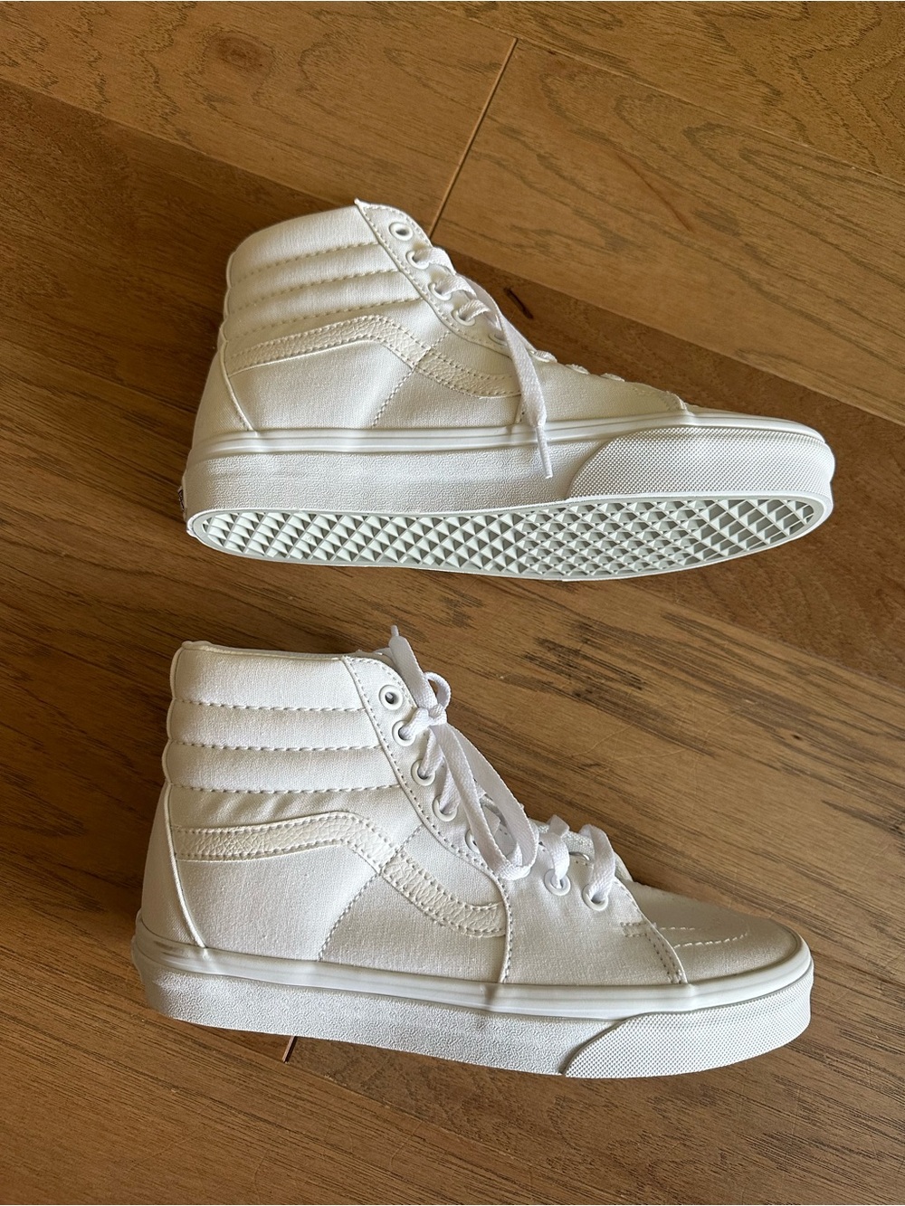 Vans White High-Top Sneakers